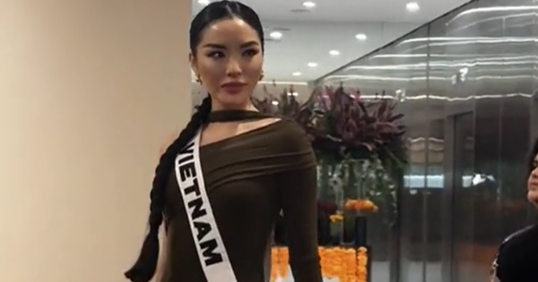 Kỳ Duyên lộ diện trong ngày 7 chinh chiến Miss Universe, thay đổi 1 chi tiết gây chú ý