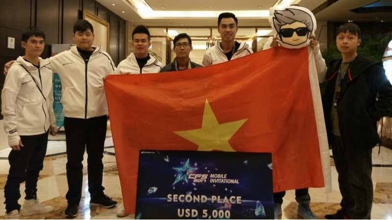 VN AllStar lên ngôi Á quân giải đấu quốc tế CFS 2017