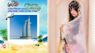 Trai xinh gái đẹp tích cực “show hàng” để được đến Dubai cùng Cửu Kiếm 3D - Game Mobile