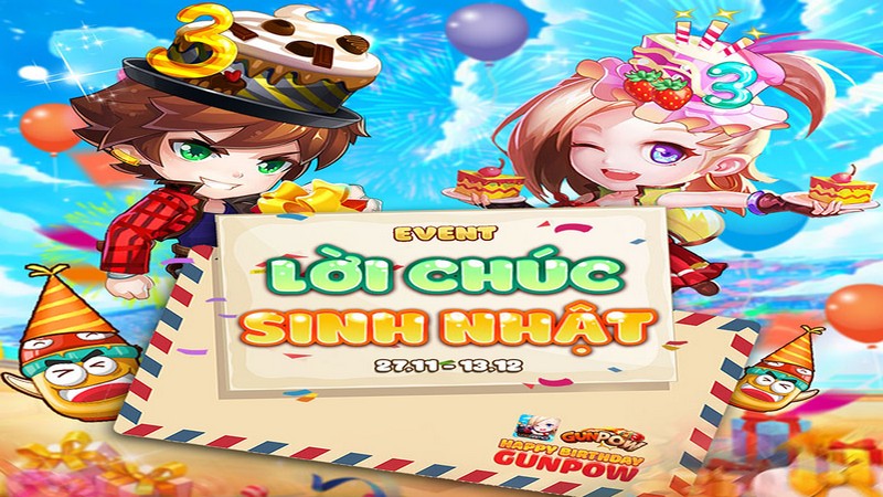 GunPow nhận 300 “tuyệt tác” chúc mừng sinh nhật từ game thủ