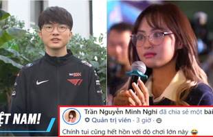 Minh Nghi hết hồn khi chủ tịch Faker nói câu tiếng Việt, gạ game thủ trao đổi chiêu thức Tốc Chiến