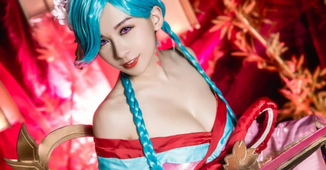 Mê mẩn trước màn cosplay cô nàng Airi game Liên Quân trong trang phục Kiemono