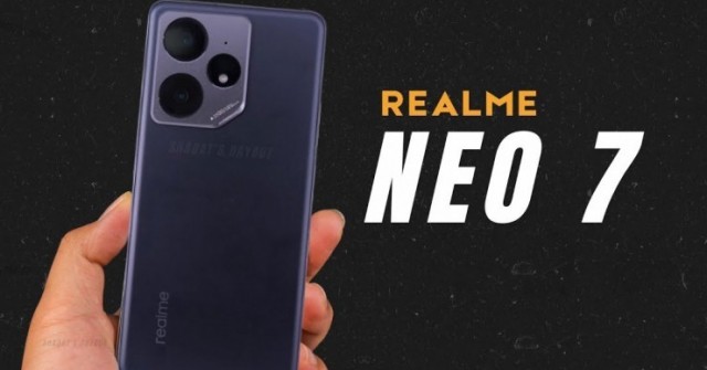 Realme Neo7 lộ thông số chính thức: "Siêu phẩm tầm trung" là đây