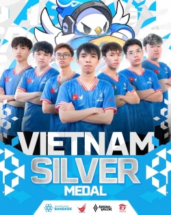 ĐTQG Liên Quân Mobile Việt Nam đoạt huy chương Bạc tại giải đấu 2024 Asian Esports GAM