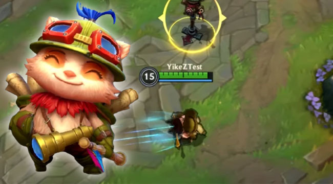 Sự thay đổi kỹ năng của Teemo Tốc Chiến: Có thể nhào lộn như Vayne