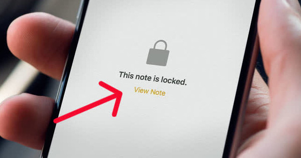 Cách khoá Notes, giấu thông tin nhạy cảm trên iPhone