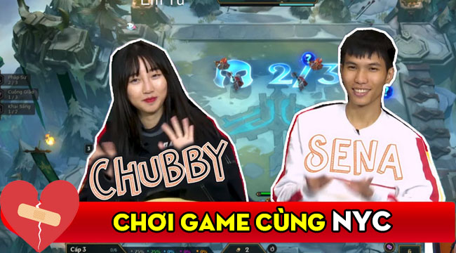 Sena làm content “chơi game cùng người yêu cũ”, “gương vỡ lại lành” với Chubby?