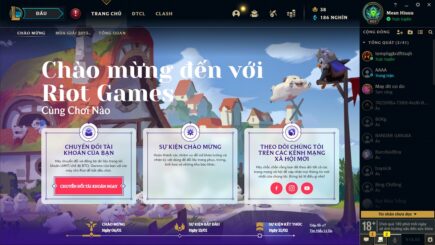 Những điều khác biệt trong client LMHT Riot Games và LMHT Garena