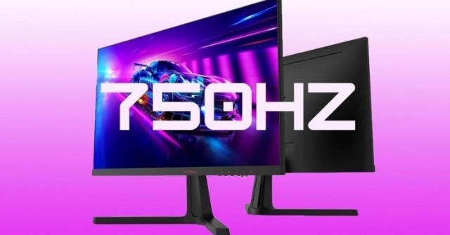 Sắp ra mắt màn hình gaming 750Hz đầu tiên trên thế giới