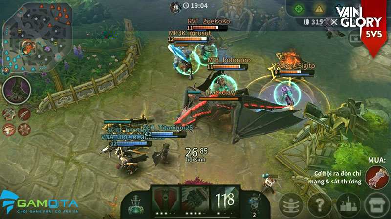 Chấm điểm Vainglory 2.12 sau 1 tuần ra mắt game thủ Việt