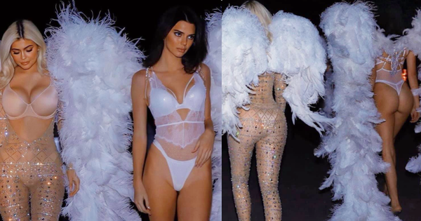 Hot trở lại loạt ảnh Kylie - Kendall Jenner cosplay Victoria's Secret: Kylie 