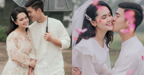 Thêm ảnh cưới cực ngọt của Duy Mạnh và Quỳnh Anh: Chú rể - cô dâu sánh đôi tựa như cuốn phim ngôn tình!