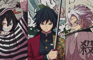 Mãn nhãn khi ngắm loạt fan art đậm chất Nhật Bản của các nhân vật trong Kimetsu no Yaiba