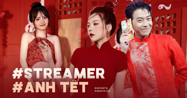 Hội streamer Việt đua nhau xả ảnh Tết: Sắc đỏ lên ngôi!