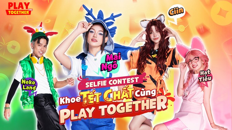 “Sắm Tết” theo cách game thủ Play Together VNG: Selfie khoe chất Tết, nhận quà công nghệ mê ly