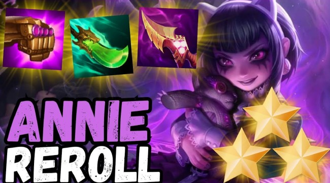 ĐTCL Mùa 10: Spam ngay đội hình reroll Annie với lõi Tiếp Sức