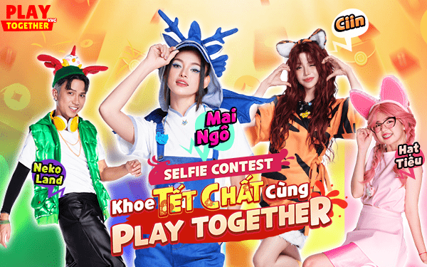 'Sắm Tết' theo cách game thủ Play Together VNG: Selfie khoe chất Tết, nhận quà công nghệ mê ly