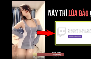 Đăng clip khiêu gợi câu view rồi chửi người xem trên sóng, streamer bị Twitch ban thẳng cánh