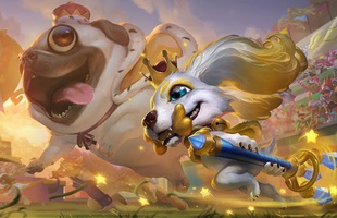 [PBE 9.6 lần 1] Ra mắt 4 trang phục chó mèo, Fuzz Fizz có cả phiên bản Hàng Hiệu