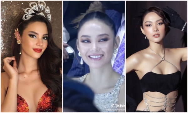 Minh Hằng được ví xinh đẹp như Hoa hậu Hoàn vũ Catriona Gray