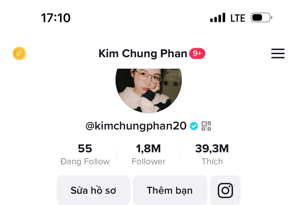 Kim Chung Phan khoe Tích xanh TikTok, cộng đồng mạng chúc mừng không ngớt