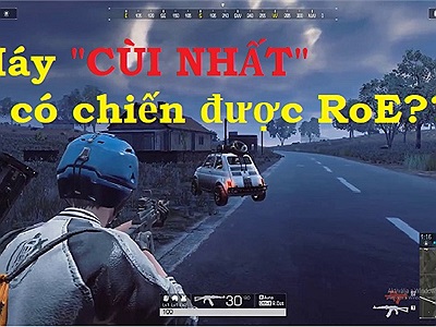 Nhiều game thủ cứ lo Ring of Elysium đòi cấu hình cao, yên tâm đi dàn máy 