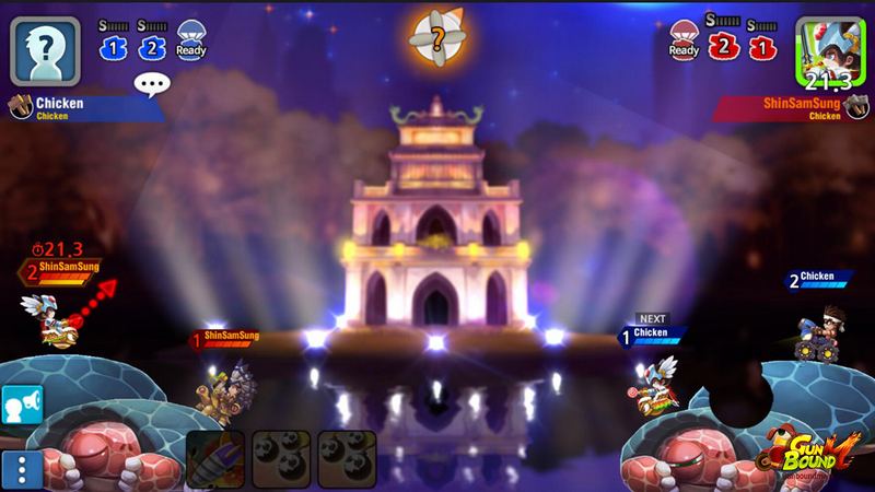 Những hình ảnh trong GunBound M chỉ Alpha Test 2 mới có