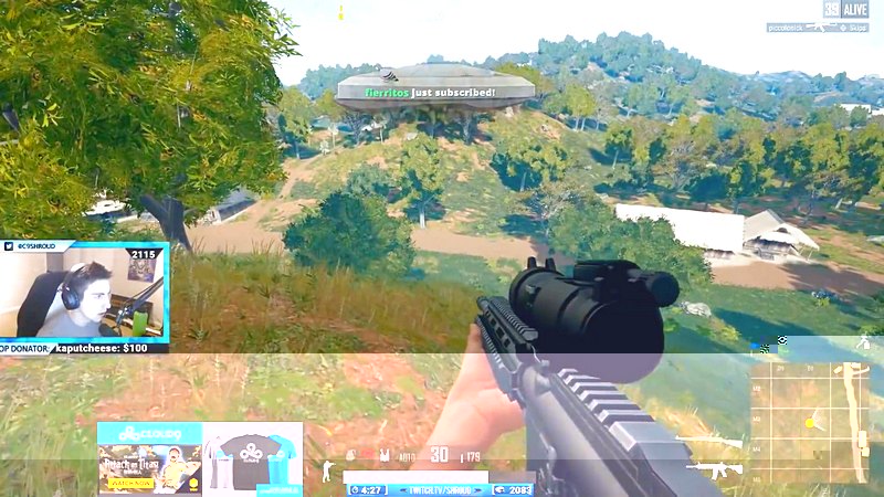 PUBG - Shroud shredding in new 4x4 Map