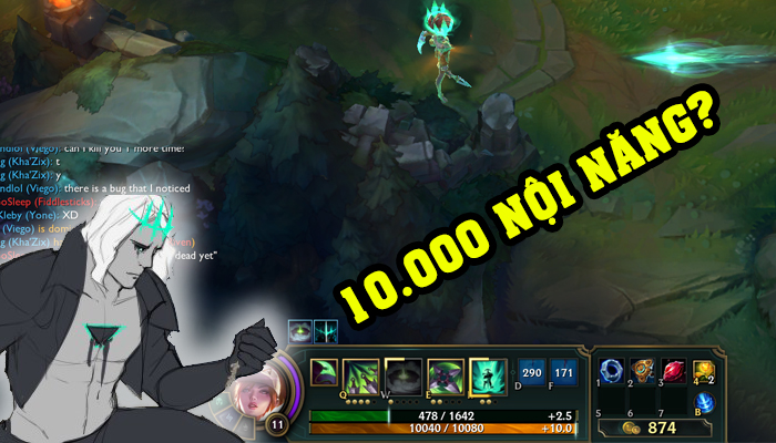 LMHT: Không hổ danh ông hoàng “lỗi” game, Veigo sẽ có 10.000 nội năng nếu nhập hồn vào Akali!?