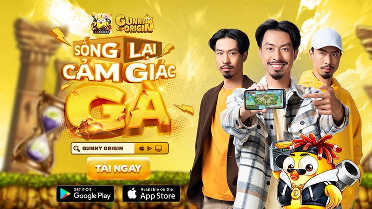 9:00 sáng 6/4 – “Sống lại cảm giác Gà” cùng mobile game Gunny Origin