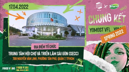 Chung kết Yomost VFL Spring 2022 hé lộ địa điểm tổ chức rộng tới hơn 40,000 mét vuông tại “khu nhà giàu” thành phố Hồ Chí Minh