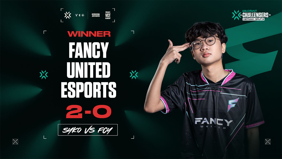 VALORANT Challengers Vietnam Split 2 ngày 1: Đương kim vô địch Fancy United Esports toàn thắng