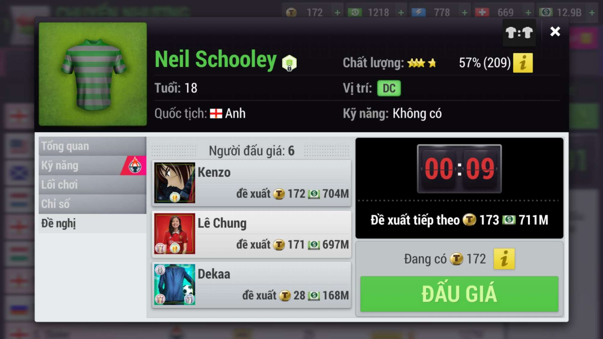 Top Eleven VNG: 4 lưu ý hàng đầu khi lựa chọn cầu thủ