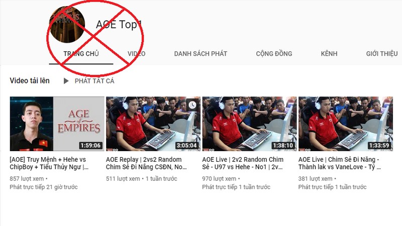 Ăn cắp trắng trợn video AoE độc quyền Facebook, hàng loạt kênh Youtube bị kêu gọi cho “ra đảo”