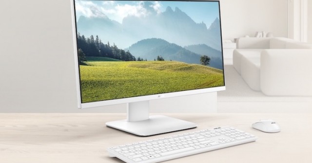 ASUS V440: Máy tính để bàn tinh giản 