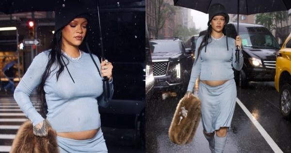 Hot nhất Met Gala: Rihanna công bố bụng bầu con thứ 3 giữa đường bước tới “Oscar thời trang”!