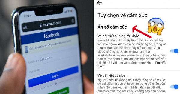 Facebook chính thức cho ẩn số like