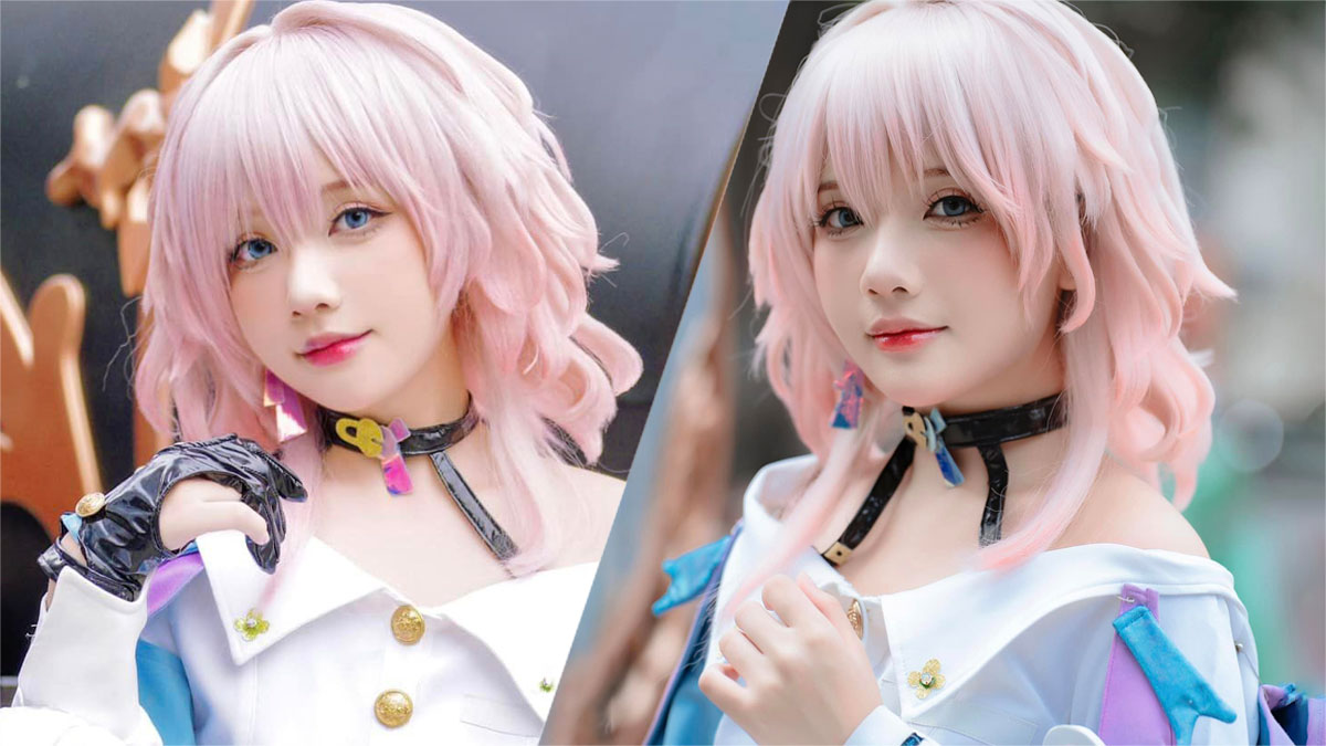 Trần Thu Phương cosplay March7th khiến các fan đứng ngồi không yên vì quá đỗi dễ thương!