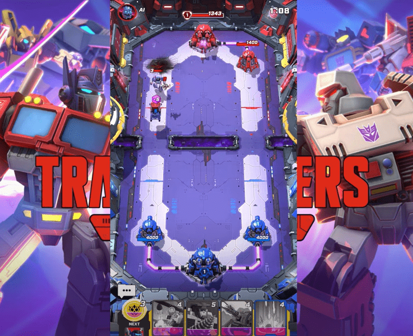 Transformers Tactical Arena - Game chuyển thể phim vừa ra mắt người chơi