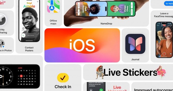 Đây là những tính năng mới trên iOS 17 mà Apple vừa ra mắt