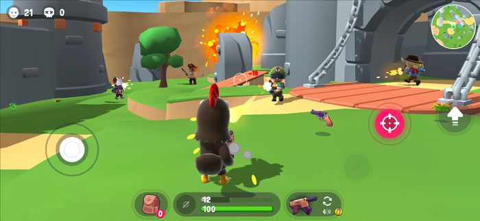 Battle Guys : Royale tựa game bắn súng nhiều người chơi đang mở thử nghiệm