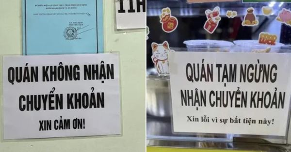 Chủ shop treo biển "chỉ nhận tiền mặt", thu thêm tiền của khách nếu chuyển khoản, Cơ quan Thuế nói gì?