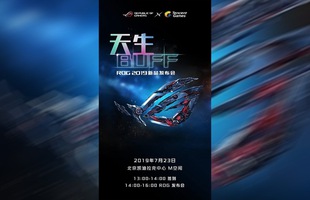 Siêu phẩm smartphone gaming ROG Phone 2 chính thức được Asus xác nhận ra mắt vào ngày 23/7 tới