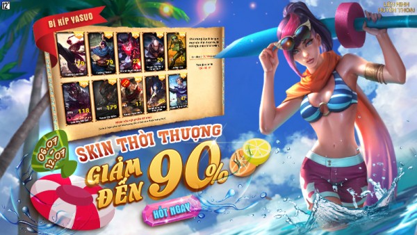 Tham gia “Bí Kíp Yasuo” – Sở hữu trang phục với ưu đãi giảm đến 90% từ 06/07 đến 12/07