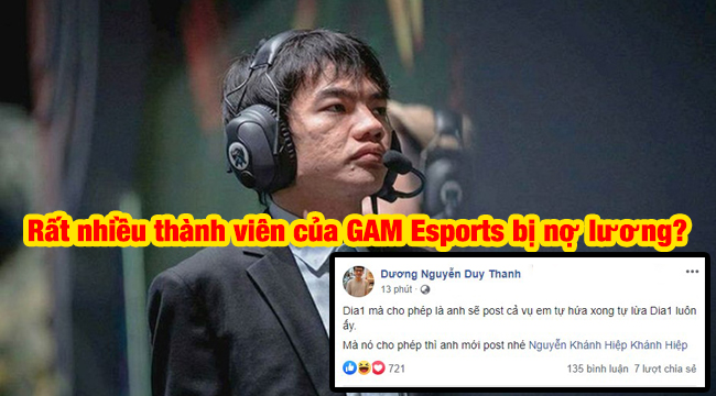 LMHT: Tinikun bất ngờ hé lộ chuyện rất nhiều thành viên của GAM Esports bị nợ lương