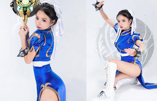 Cosplay nhân vật Street Fighter trong Free Fire, các hot girl Việt nóng bỏng và sexy với vòng 3 