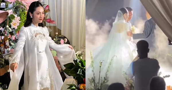 Đám cưới Hoa hậu 99 và chồng Phó giám đốc: Tổ chức ở quê nhà, cô dâu lộ bụng lùm lùm