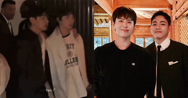 Bắt gọn V (BTS) và Park Bo Gum "hẹn hò" hộp đêm ở Pháp, dân mạng có phản ứng khác lạ