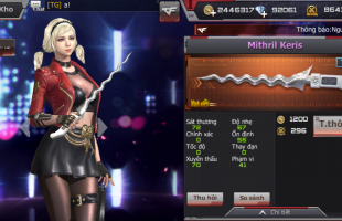 Mithril-Keris xuất hiện trong CF Legends