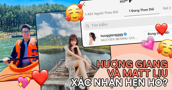 CEO Matt Liu gia nhập hội “chỉ theo đuổi mình em”: Follow duy nhất Hương Giang, lời xác nhận hẹn hò là đây?